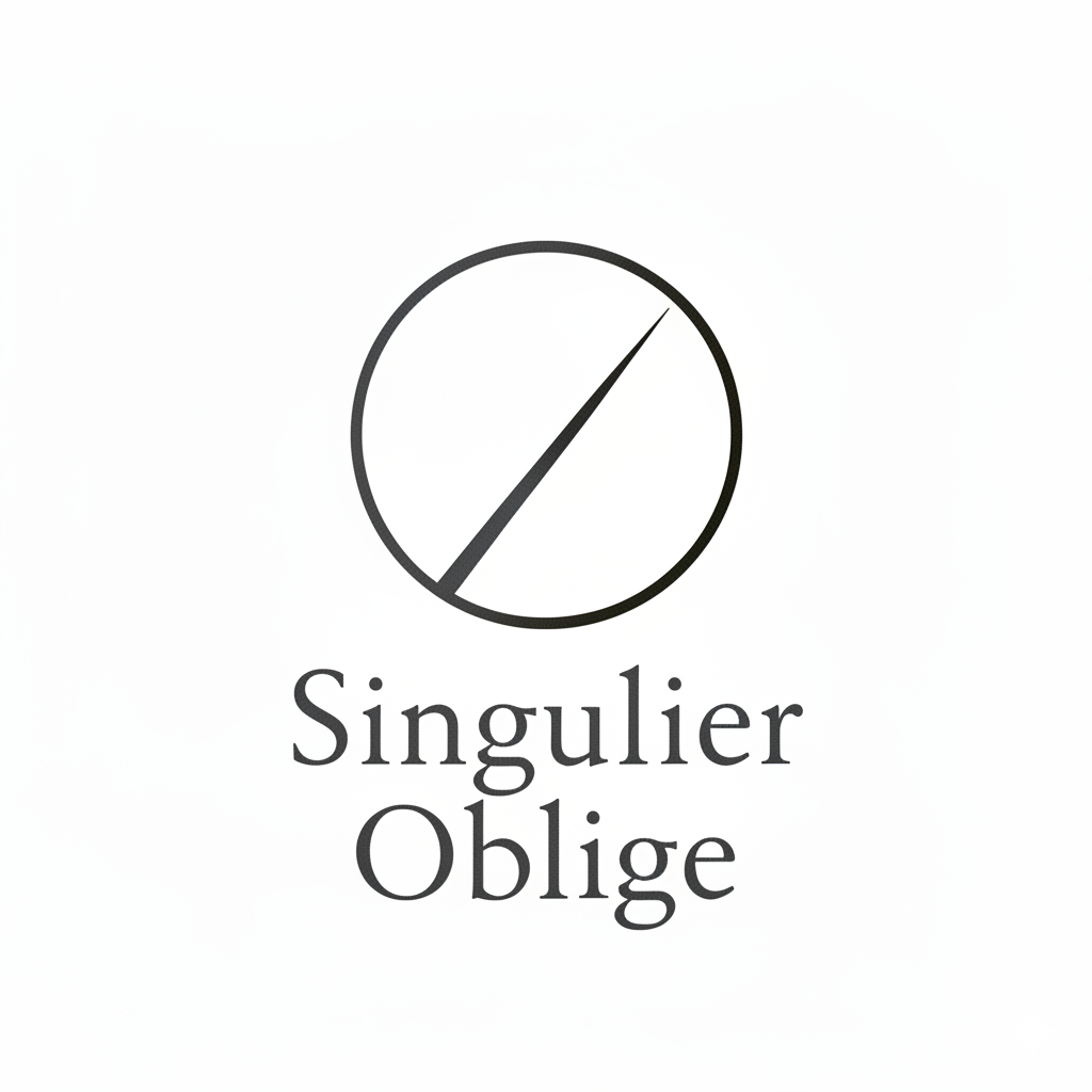 Singulier Oblige Logo